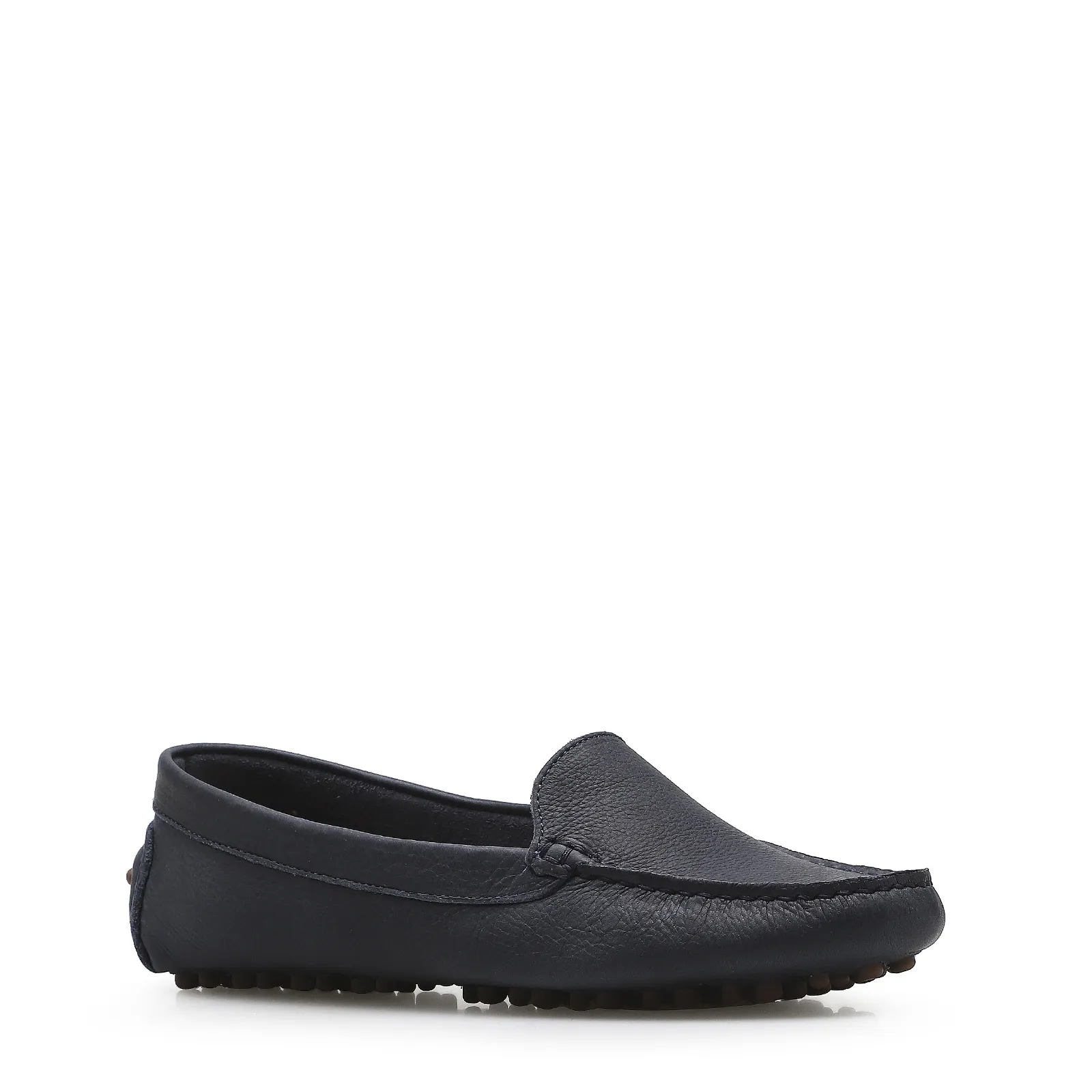 Mocassim Couro Azul