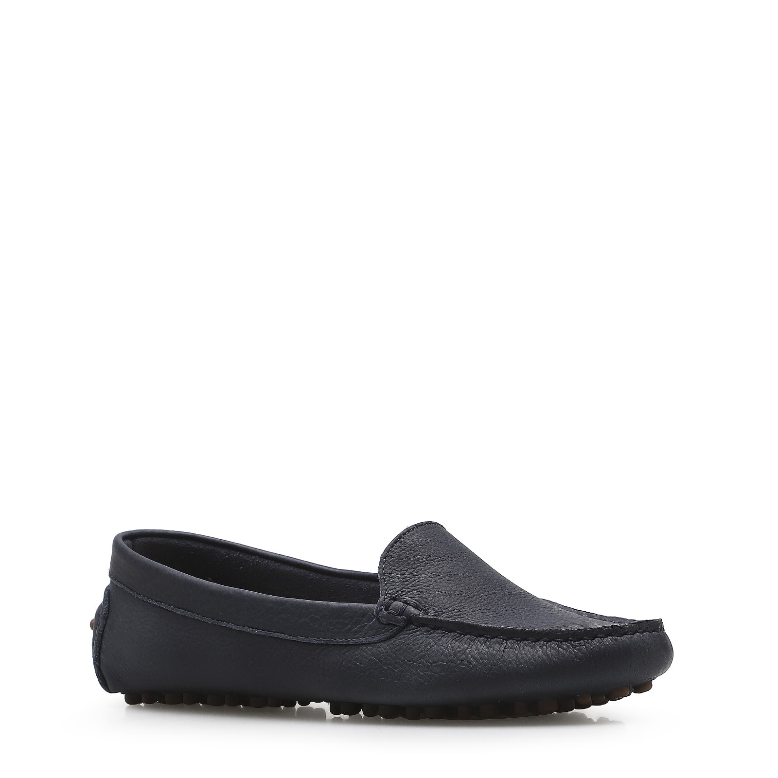 Mocassim Couro Azul