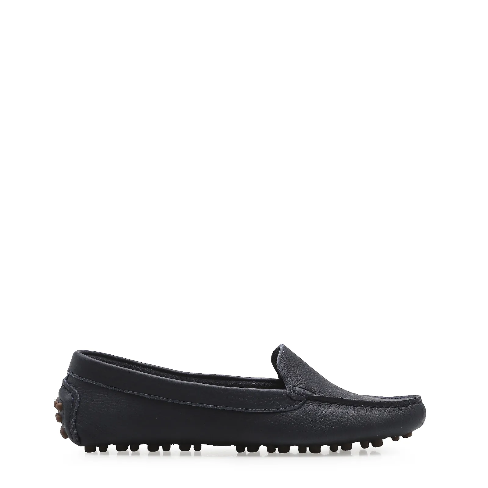 Mocassim Couro Azul