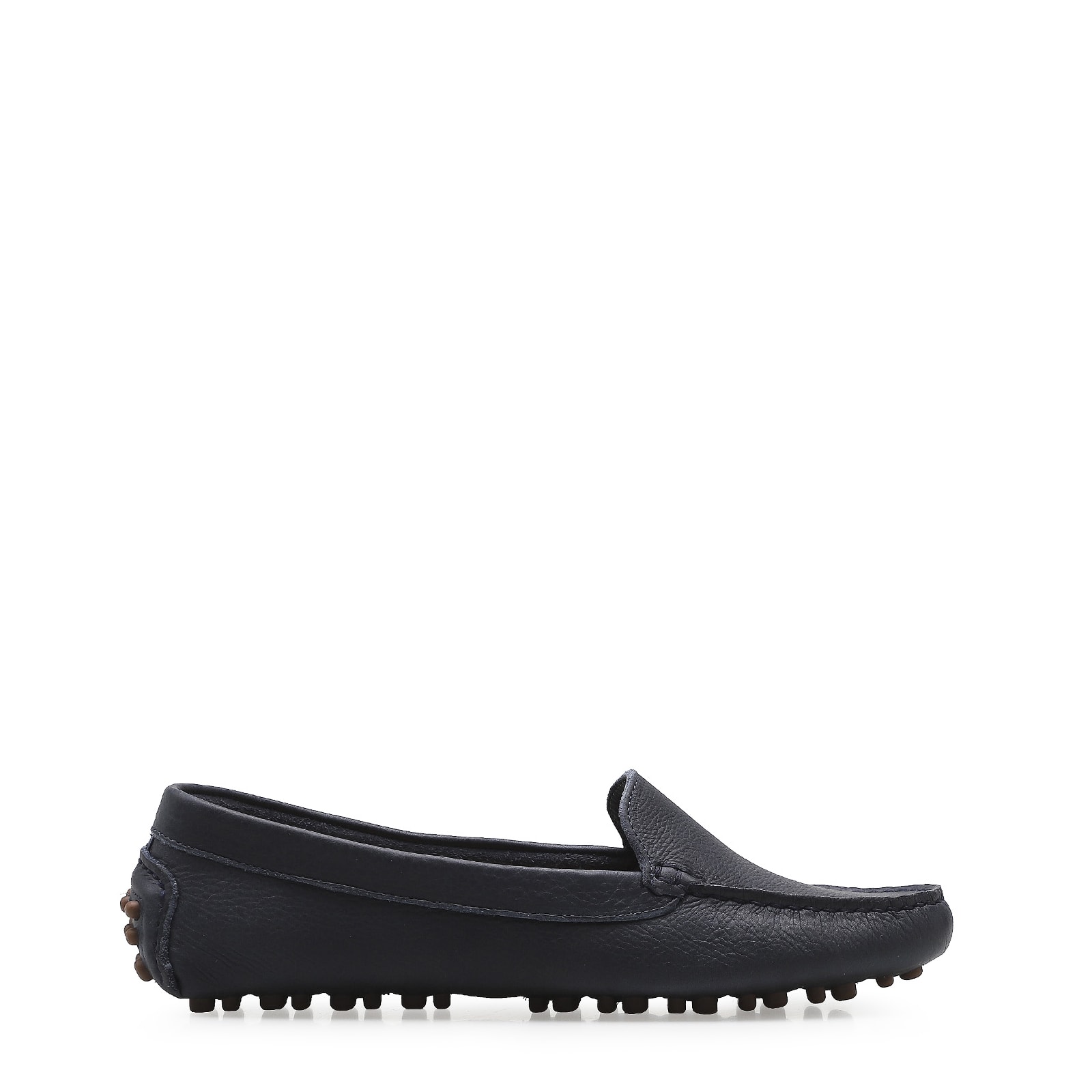 Mocassim Couro Azul