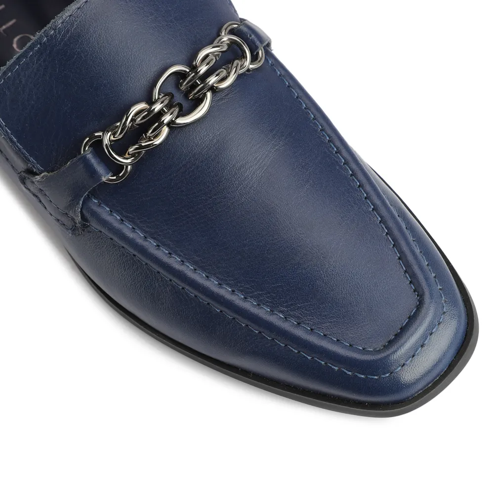Mocassim Couro Azul - imagem 6