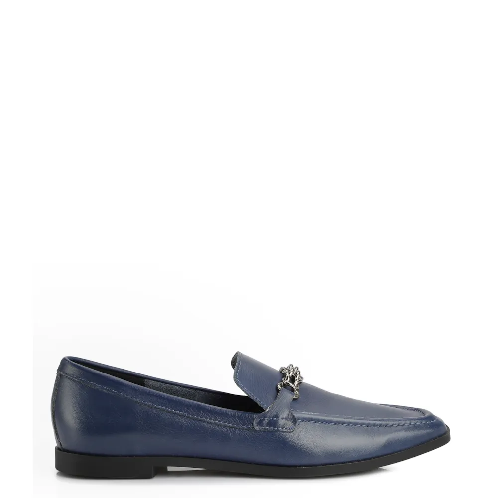 Mocassim Couro Azul - imagem 2