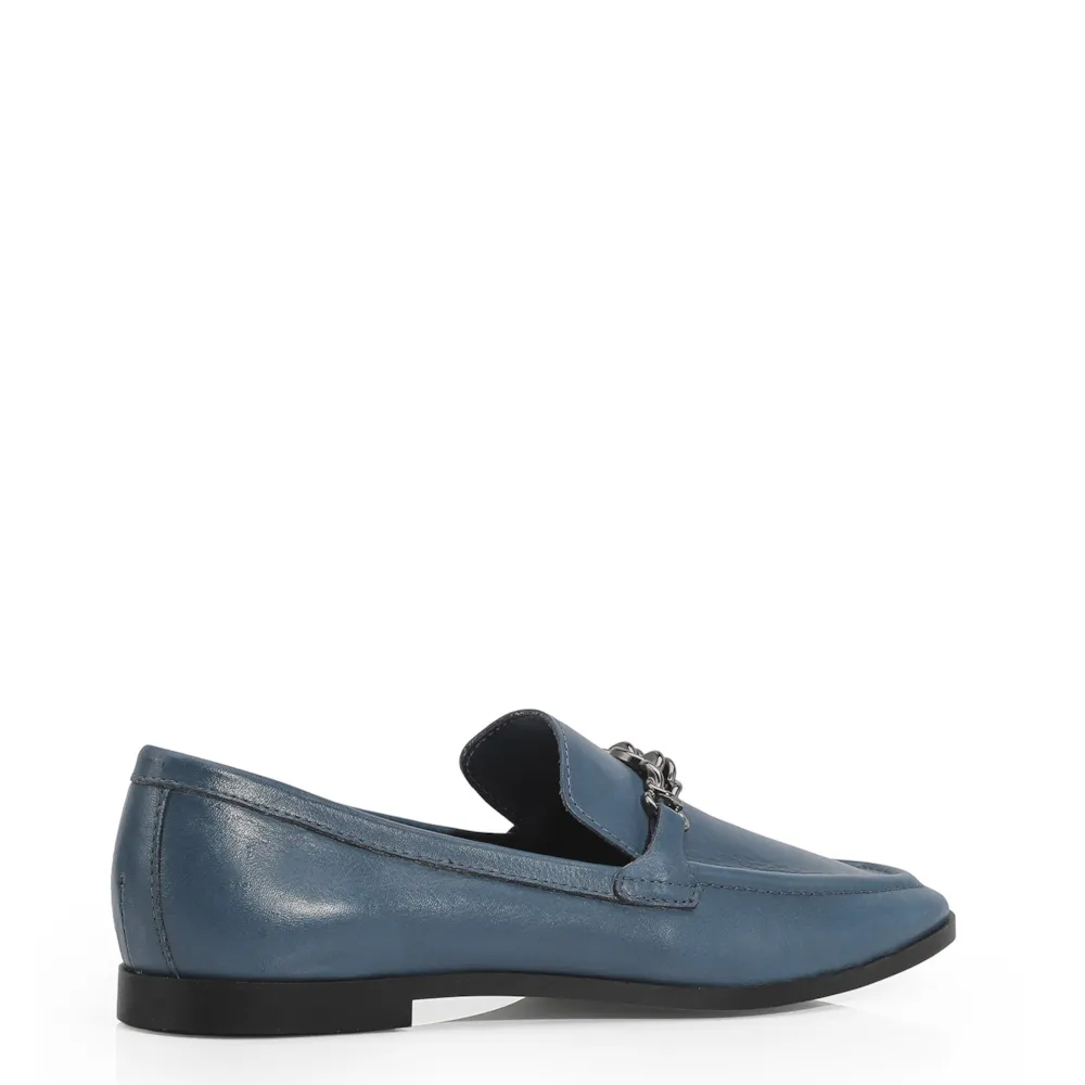 Mocassim Couro Azul - imagem 4