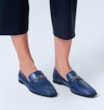 Mocassim Couro Azul - imagem 2