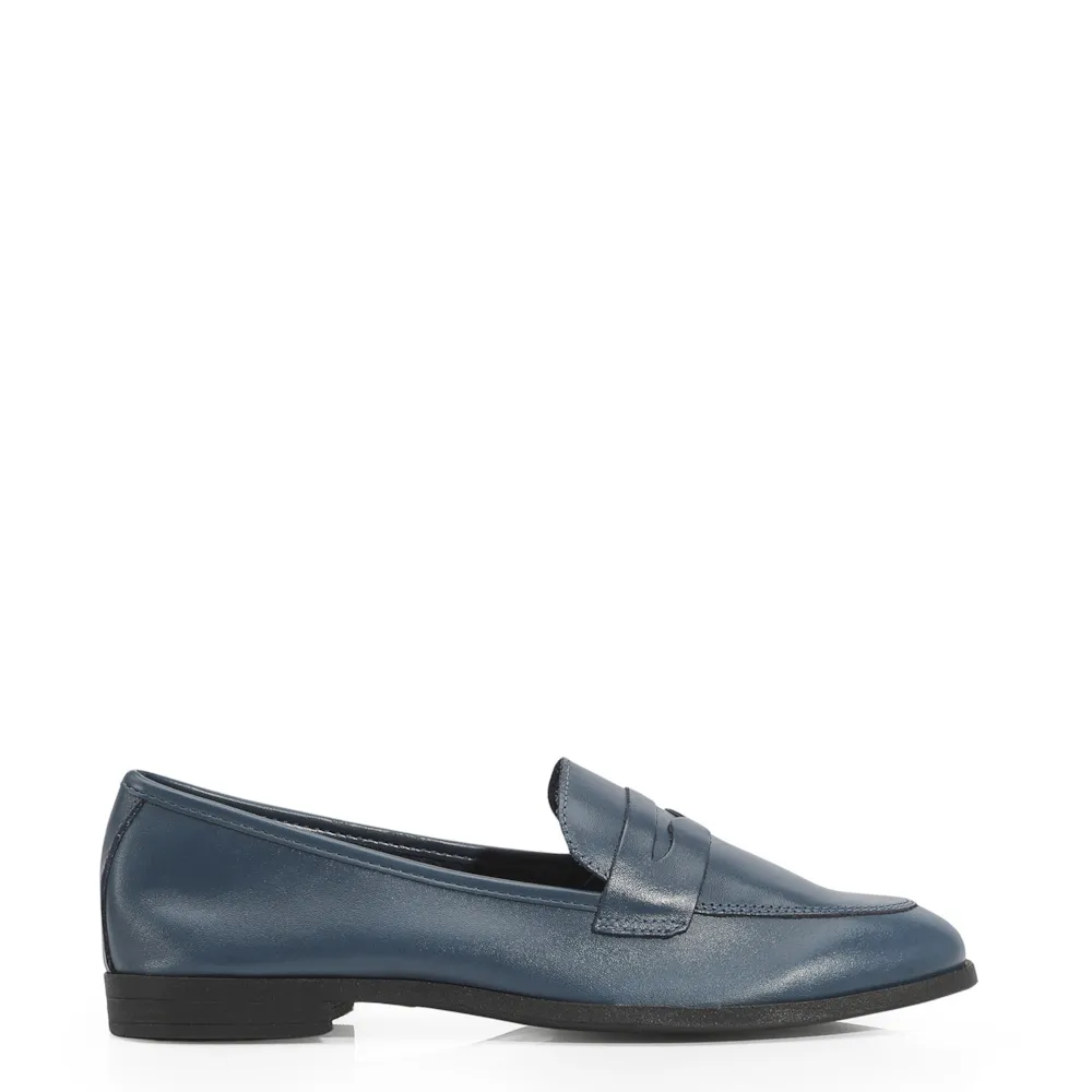 Mocassim Couro Azul - imagem 2