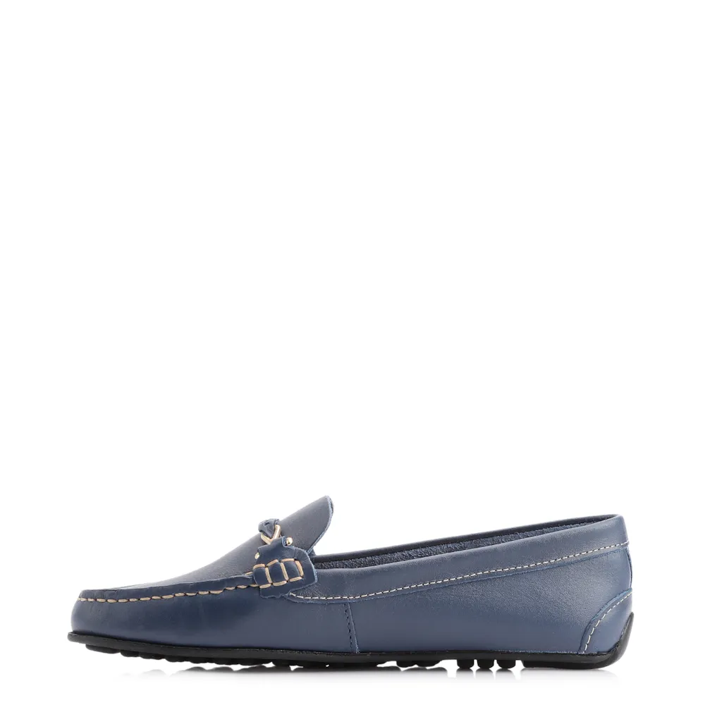 Mocassim Couro Azul - imagem 4