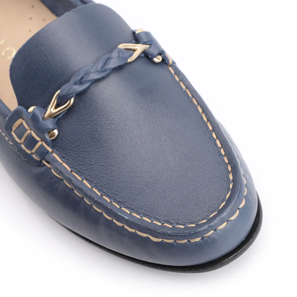 Mocassim Couro Azul - imagem 6