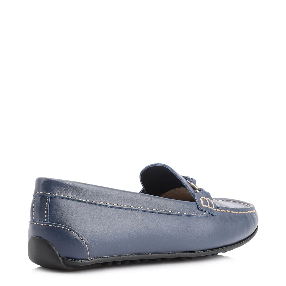 Mocassim Couro Azul - imagem 3