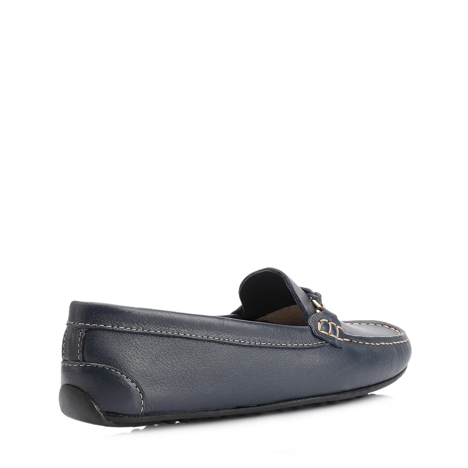 Mocassim Couro Azul