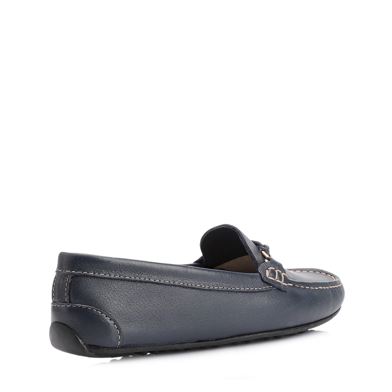 Mocassim Couro Azul