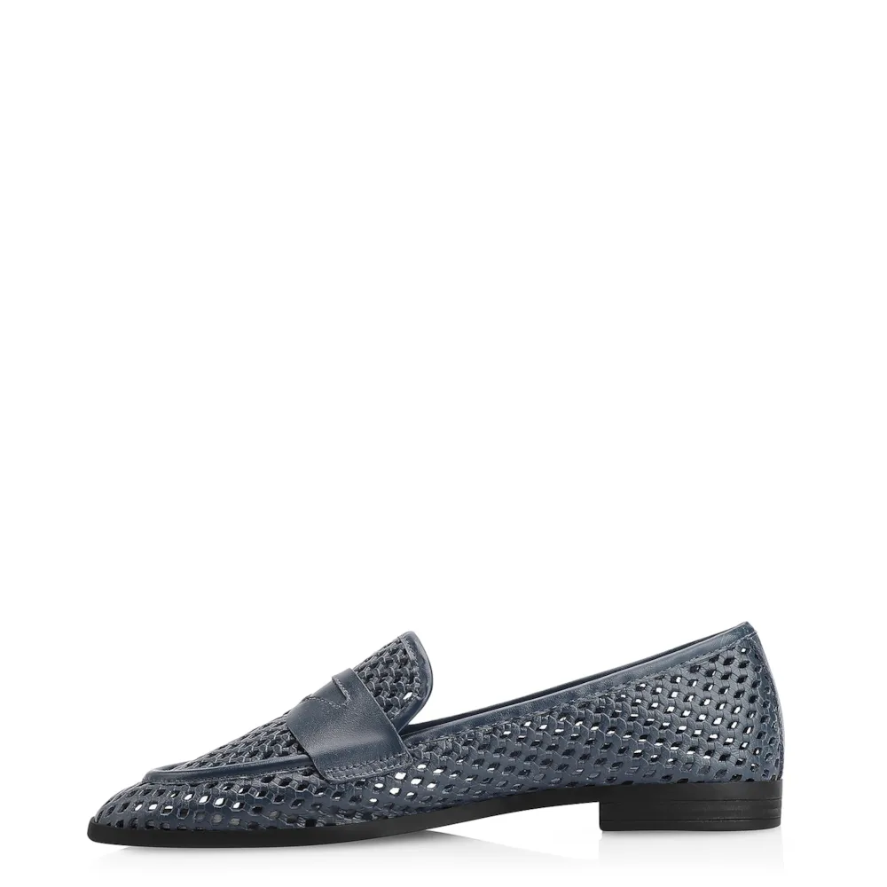 Mocassim Couro Azul - imagem 4