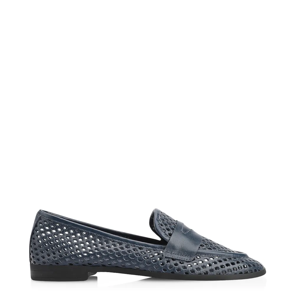 Mocassim Couro Azul - imagem 2