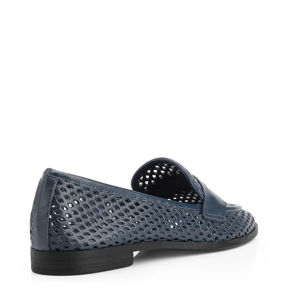Mocassim Couro Azul - imagem 3