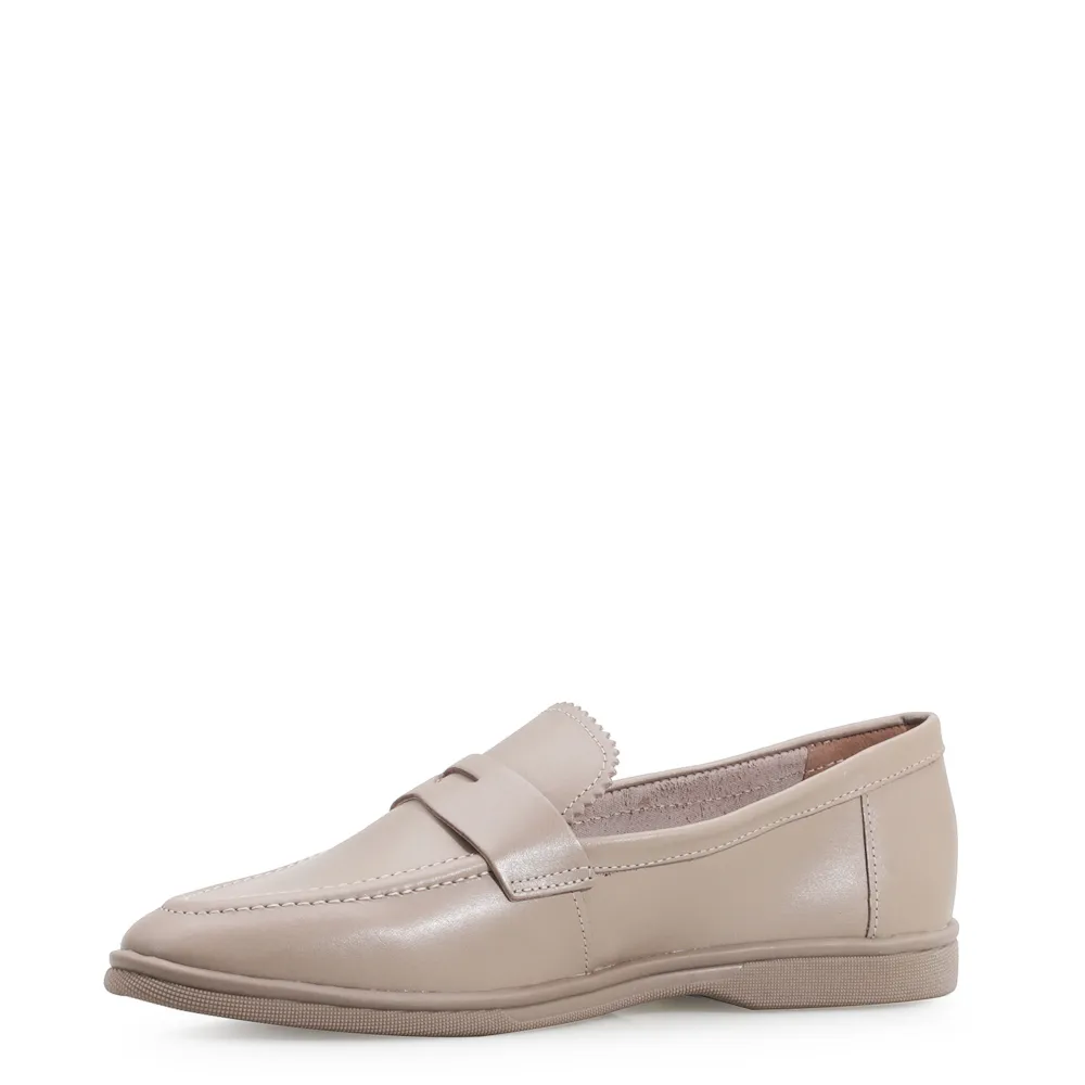 Mocassim Couro Bege - imagem 4