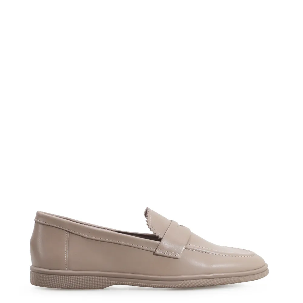 Mocassim Couro Bege - imagem 2