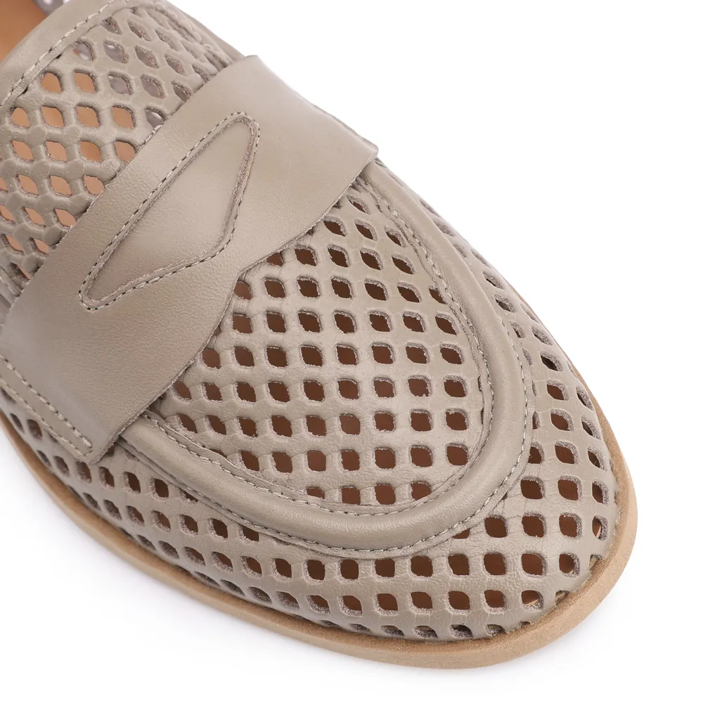 Mocassim Couro Bege - imagem 6