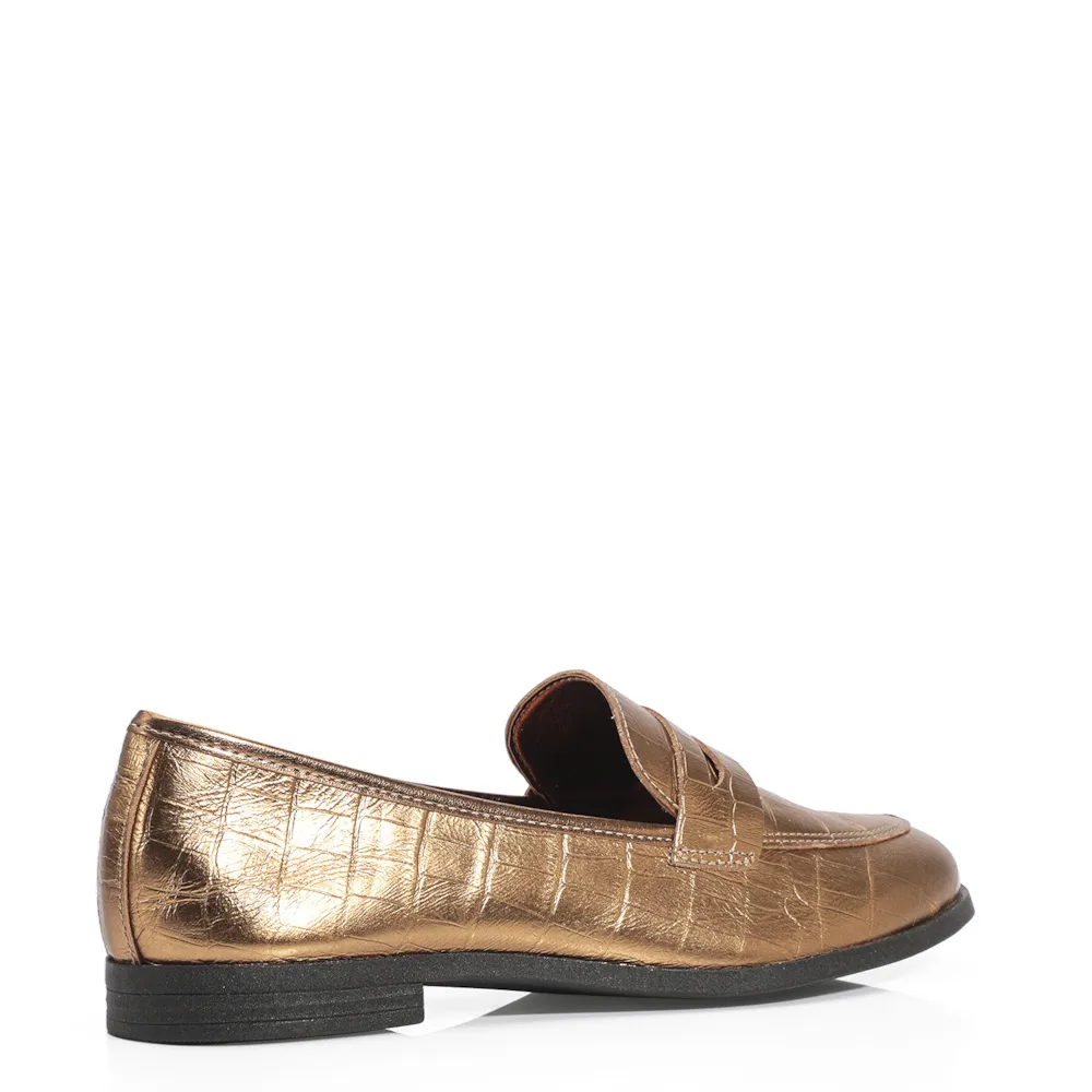 Mocassim Couro Bronze - imagem 3