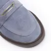 Mocassim Couro Camurça Azul - imagem 7
