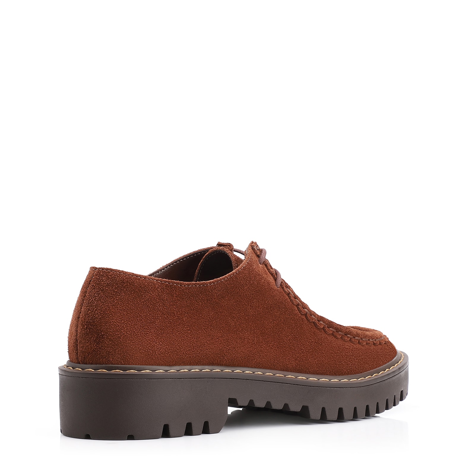 Mocassim Couro Camurça Marrom