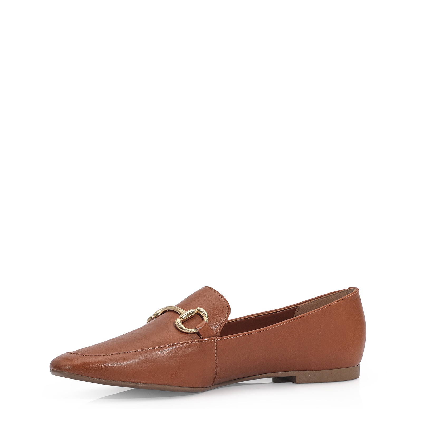 Mocassim Couro Caramelo