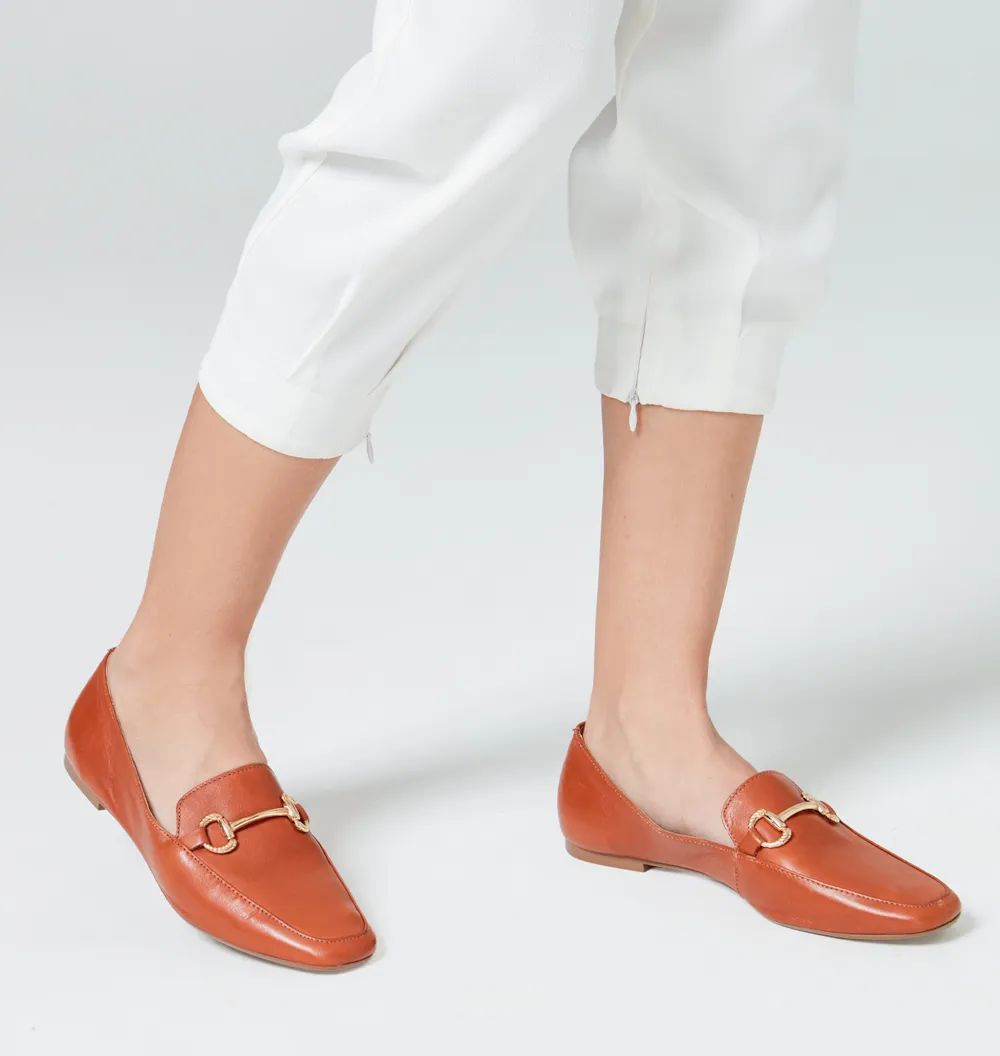 Mocassim Couro Caramelo - imagem 2