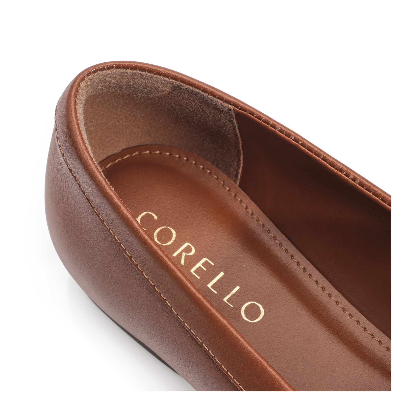 Mocassim Couro Caramelo
