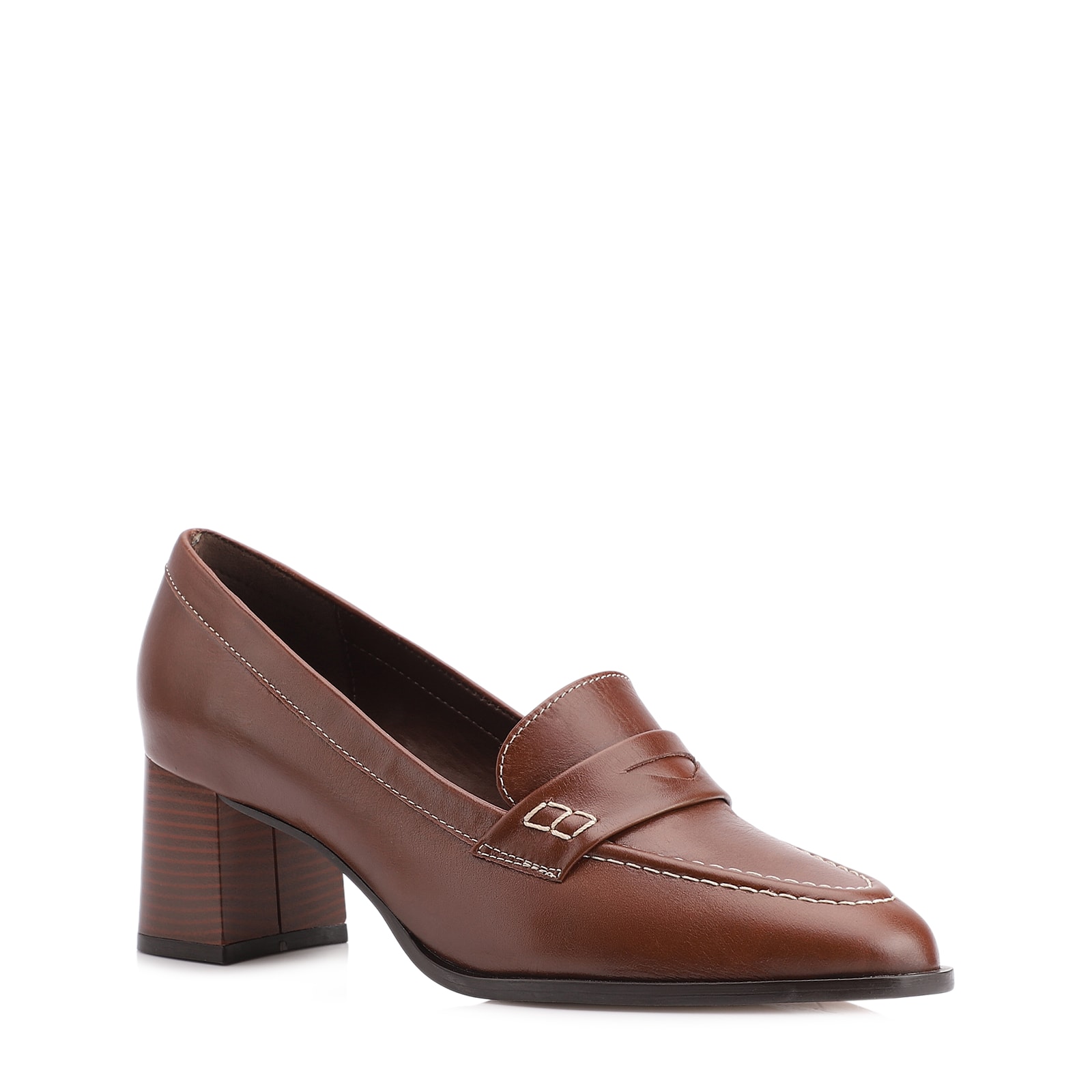 Mocassim Couro Marrom