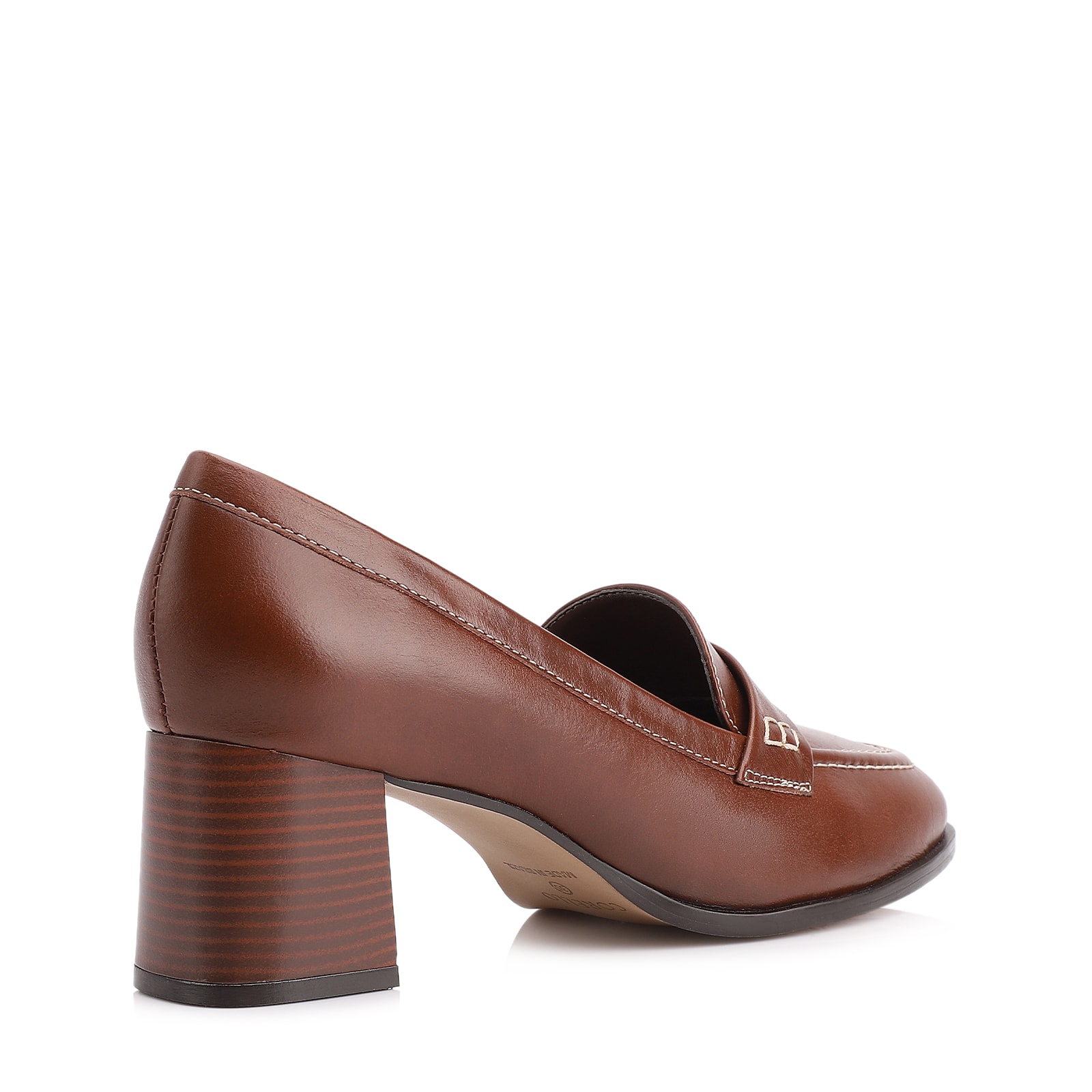 Mocassim Couro Marrom