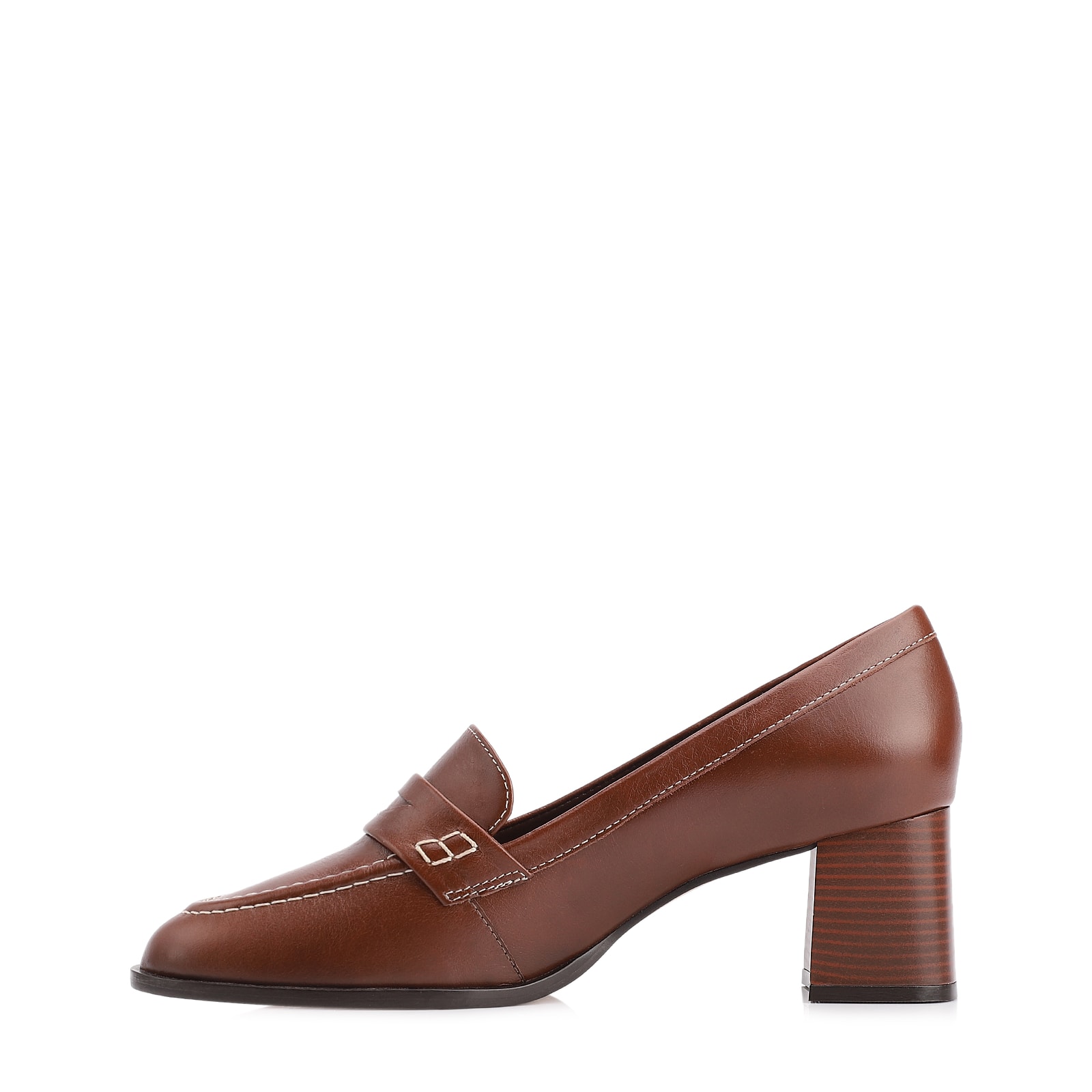 Mocassim Couro Marrom