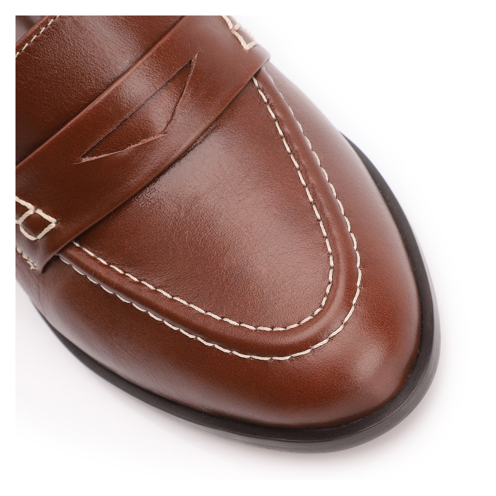 Mocassim Couro Marrom