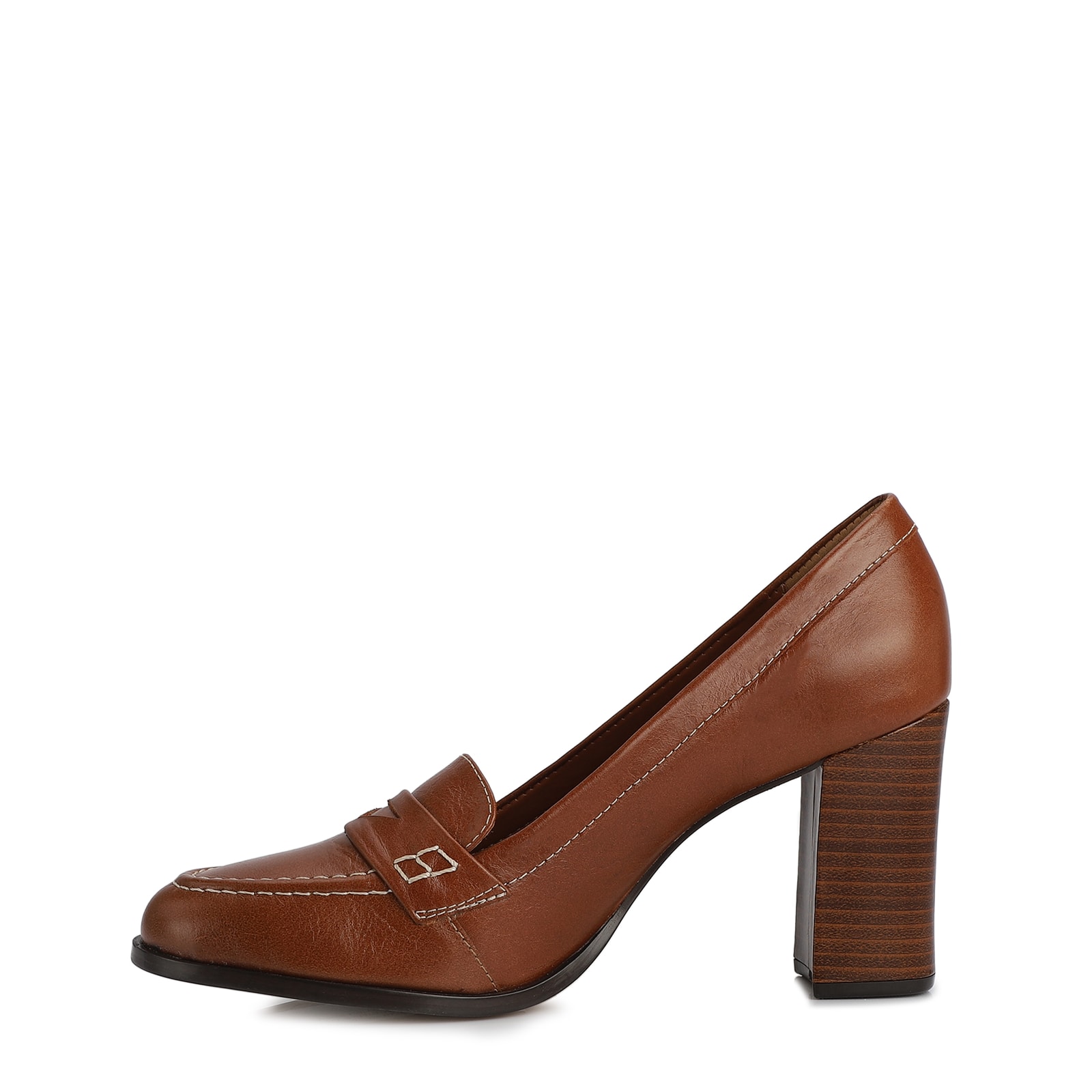 Mocassim Couro Marrom