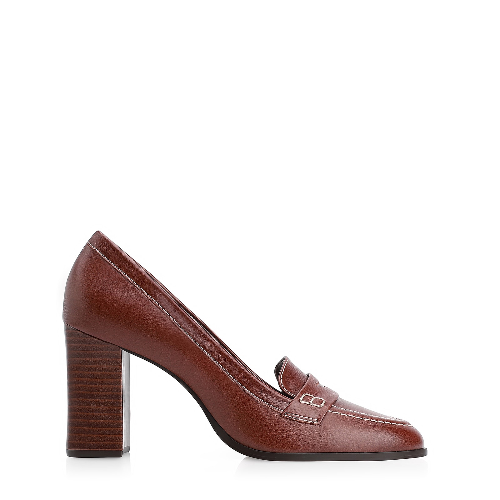 Mocassim Couro Marrom