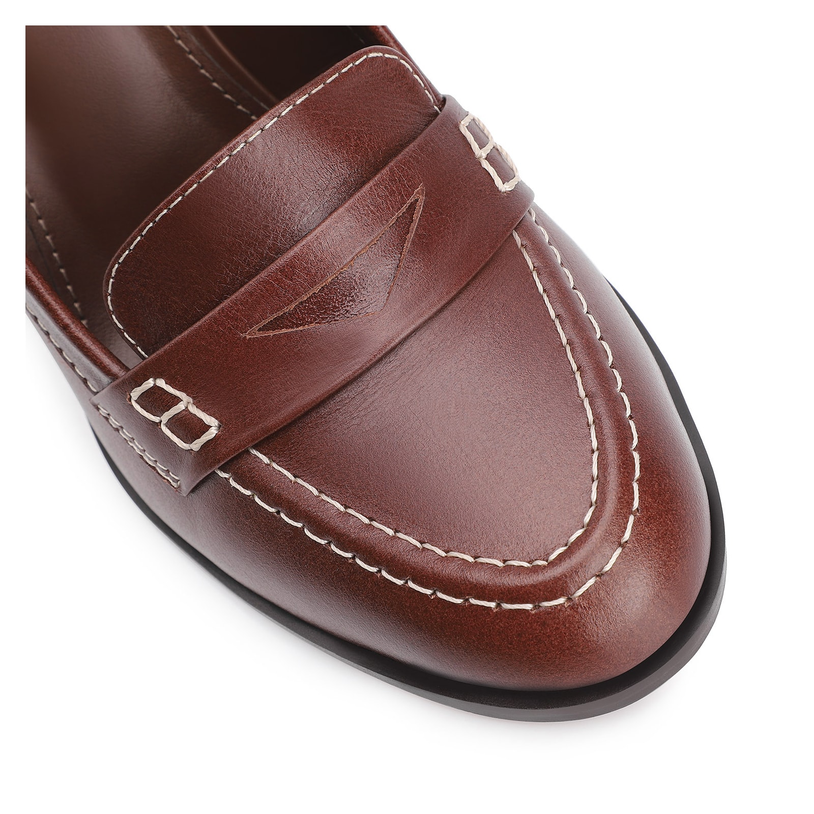 Mocassim Couro Marrom
