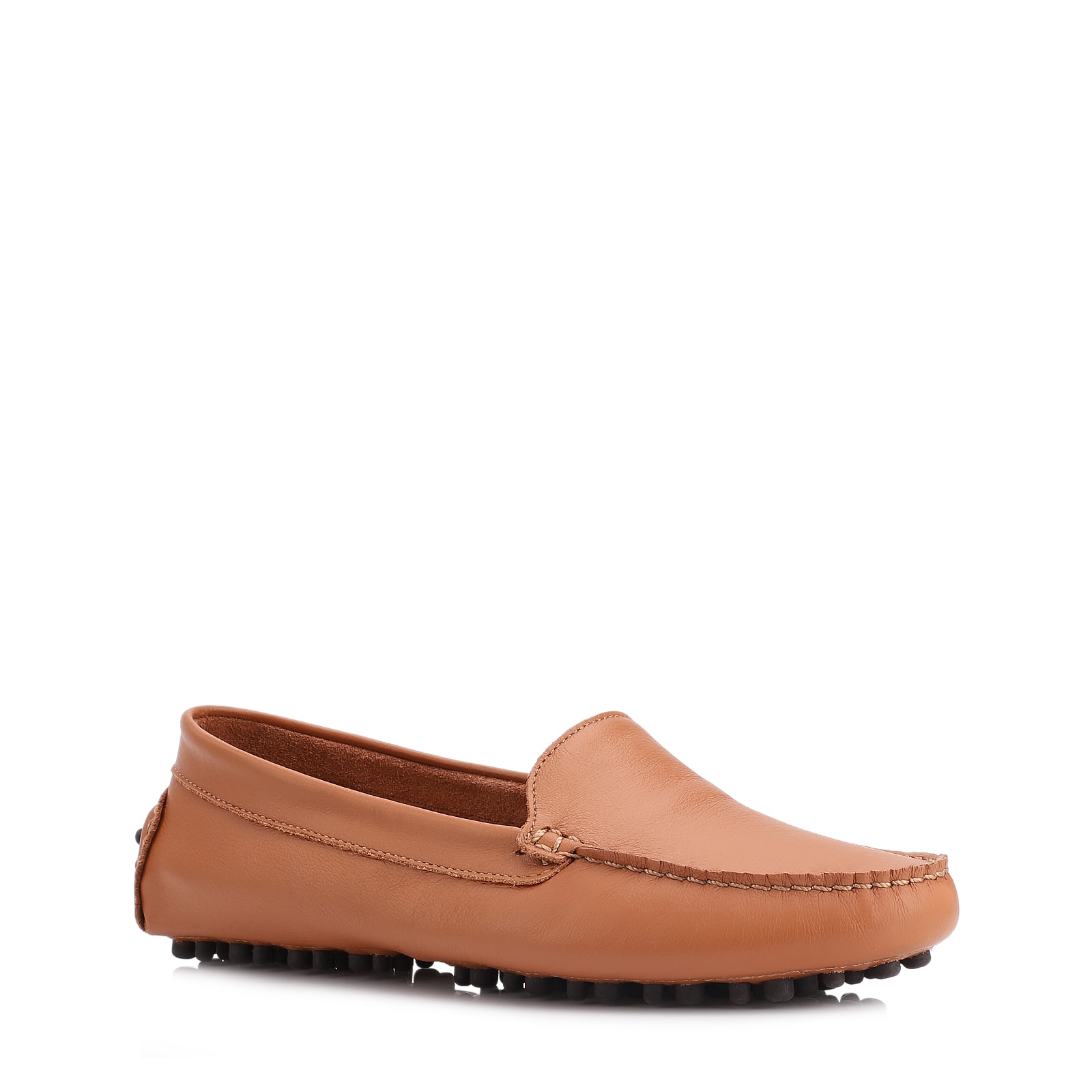 Mocassim Couro Marrom