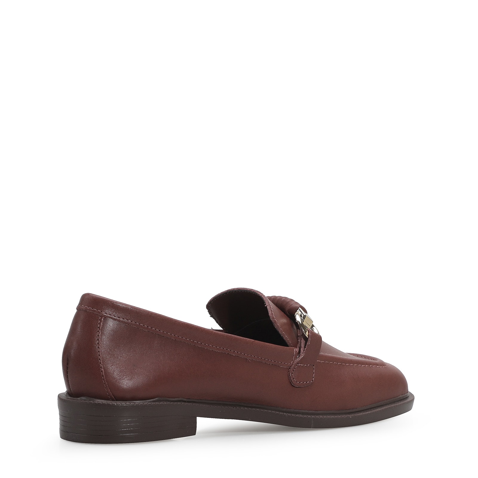Mocassim Couro Marrom