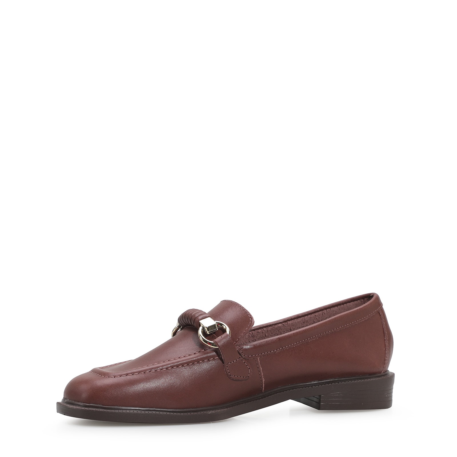 Mocassim Couro Marrom