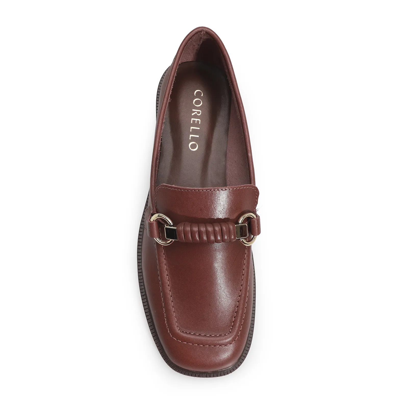 Mocassim Couro Marrom