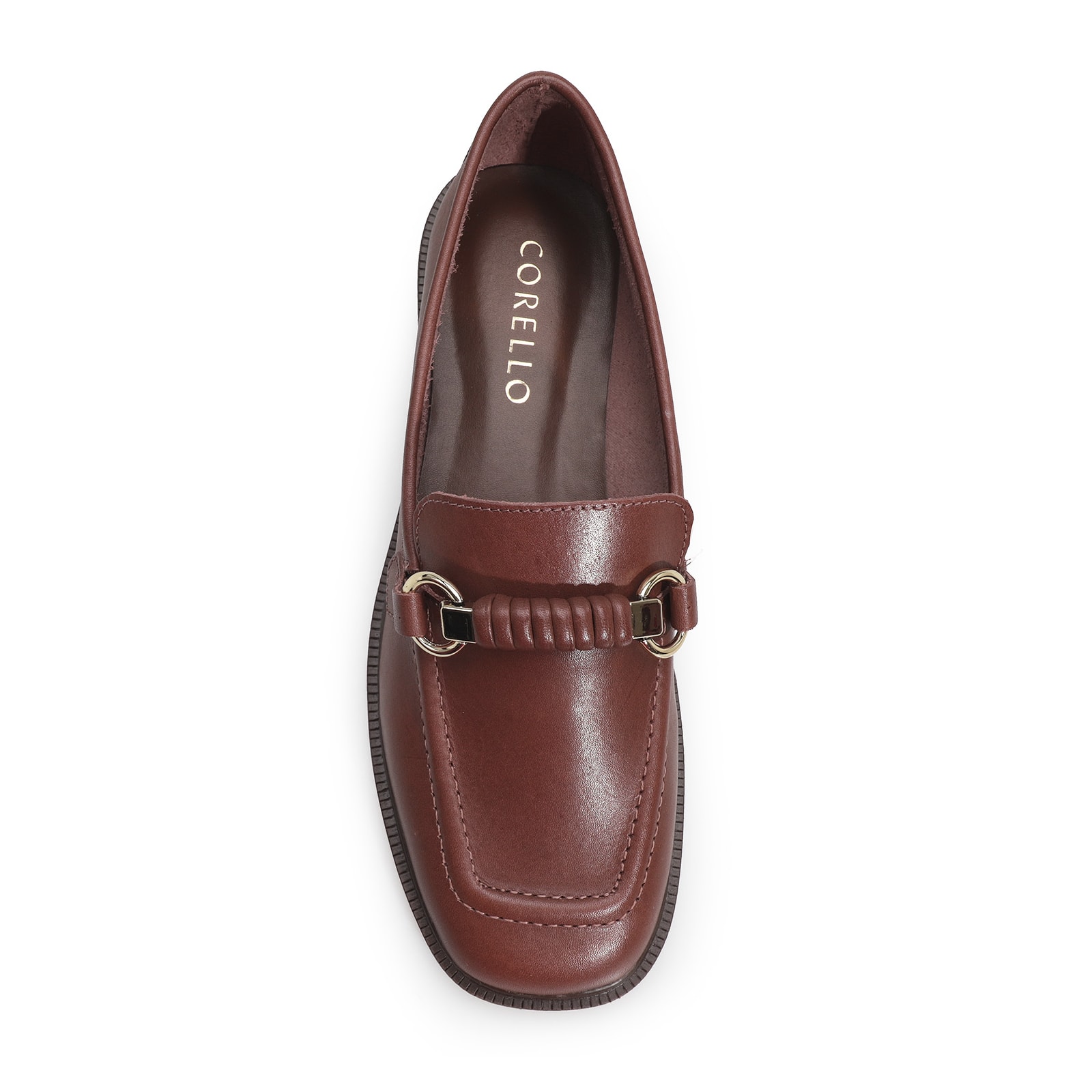 Mocassim Couro Marrom