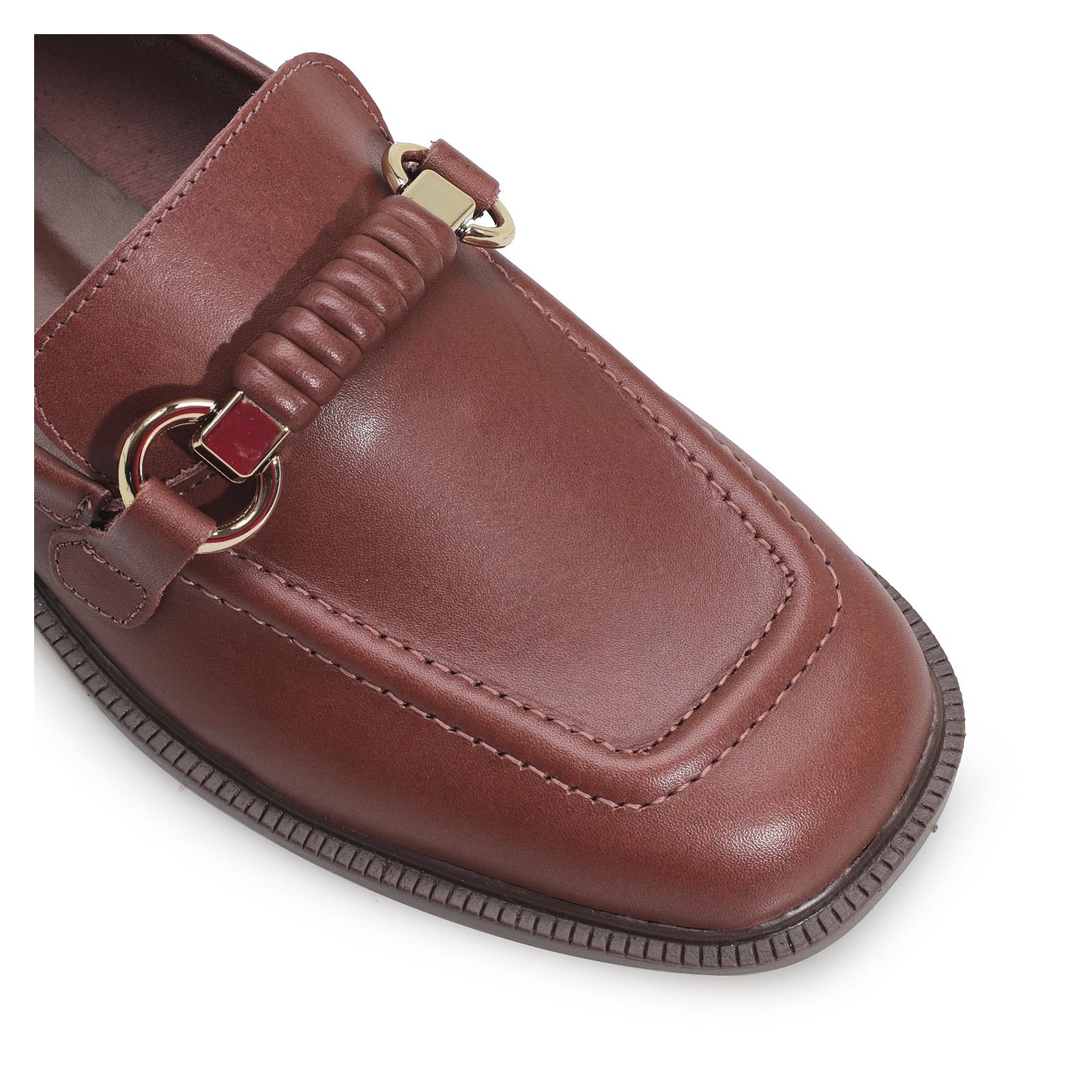 Mocassim Couro Marrom