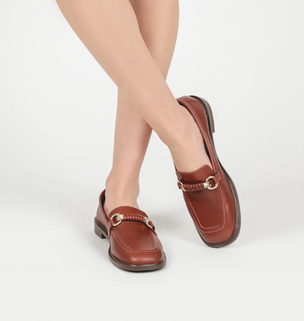 Mocassim Couro Marrom - imagem 2