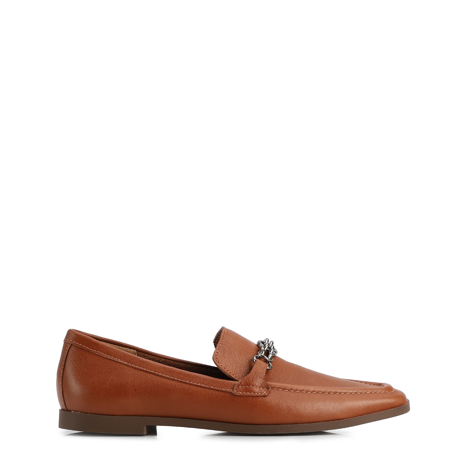 Mocassim Couro Marrom
