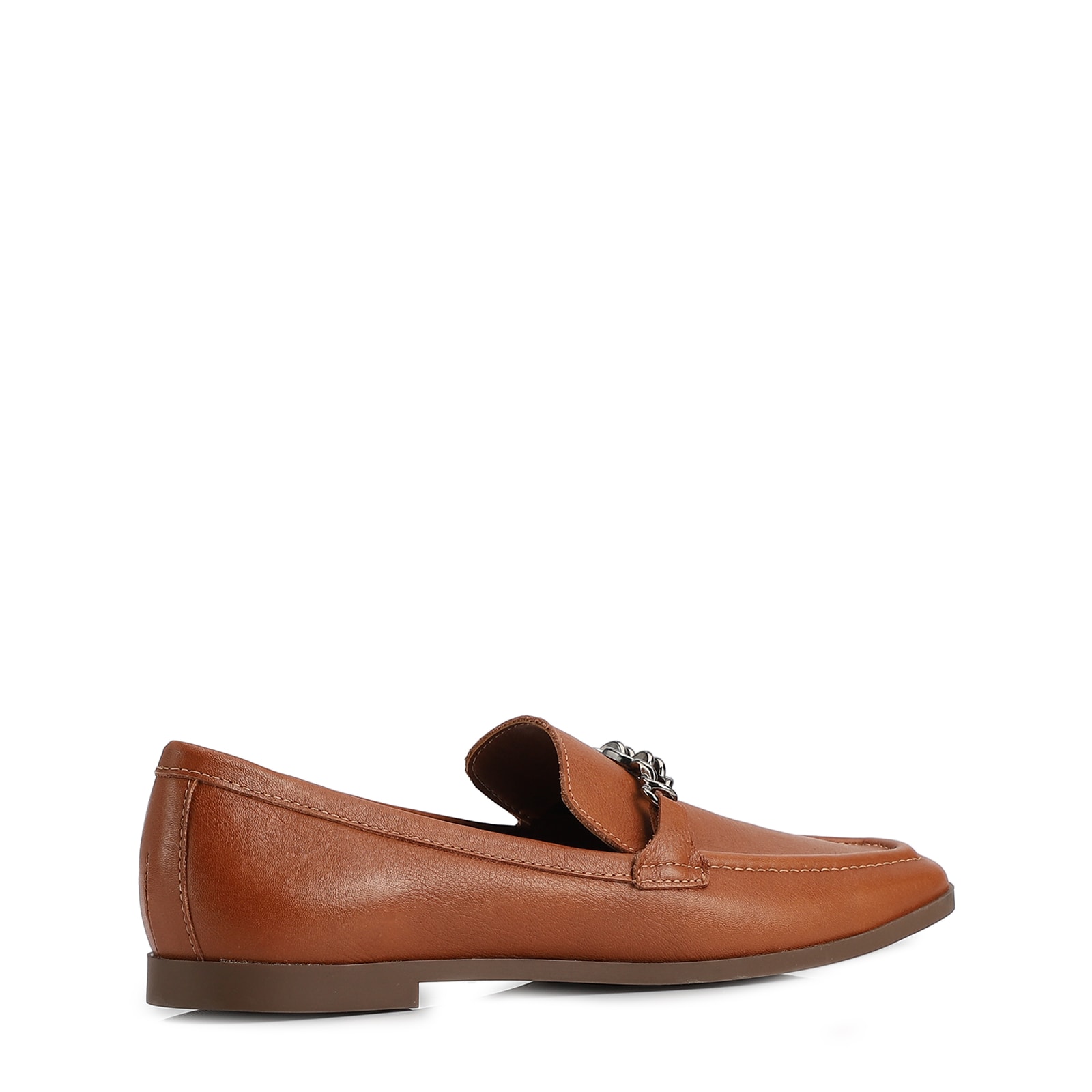 Mocassim Couro Marrom