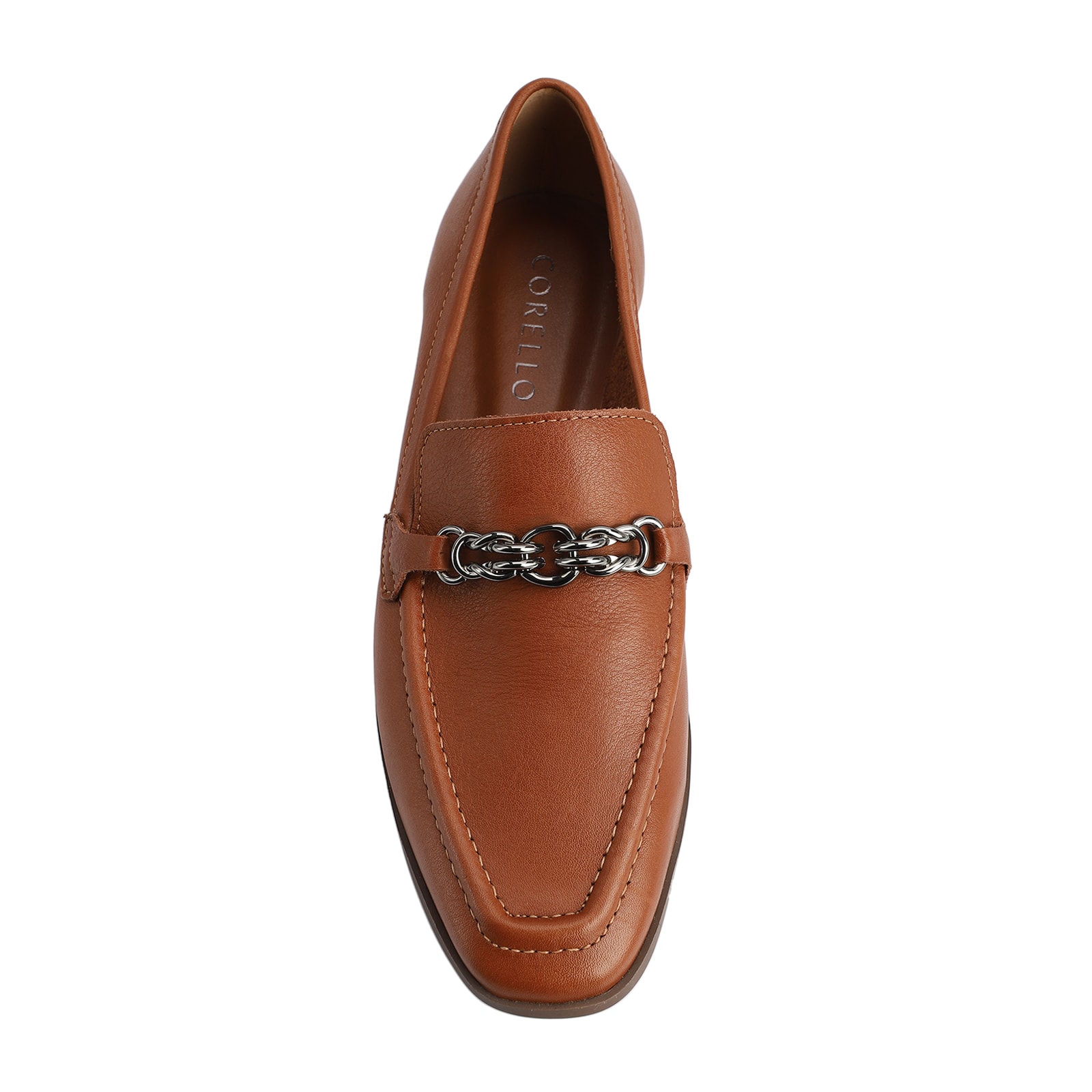 Mocassim Couro Marrom
