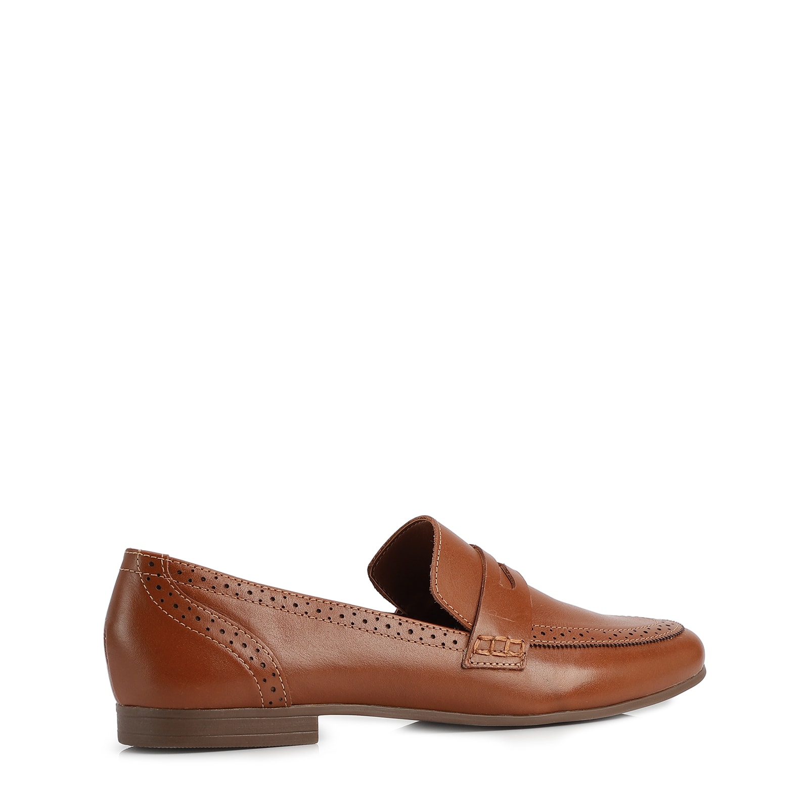 Mocassim Couro Marrom