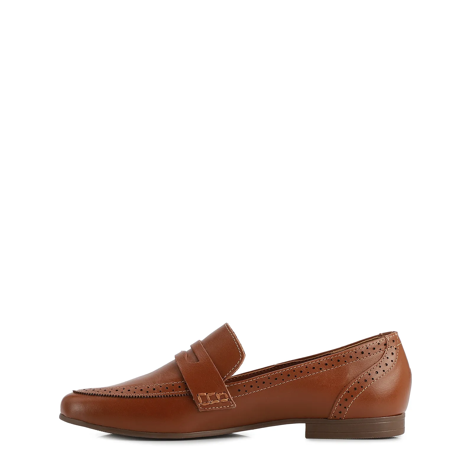 Mocassim Couro Marrom