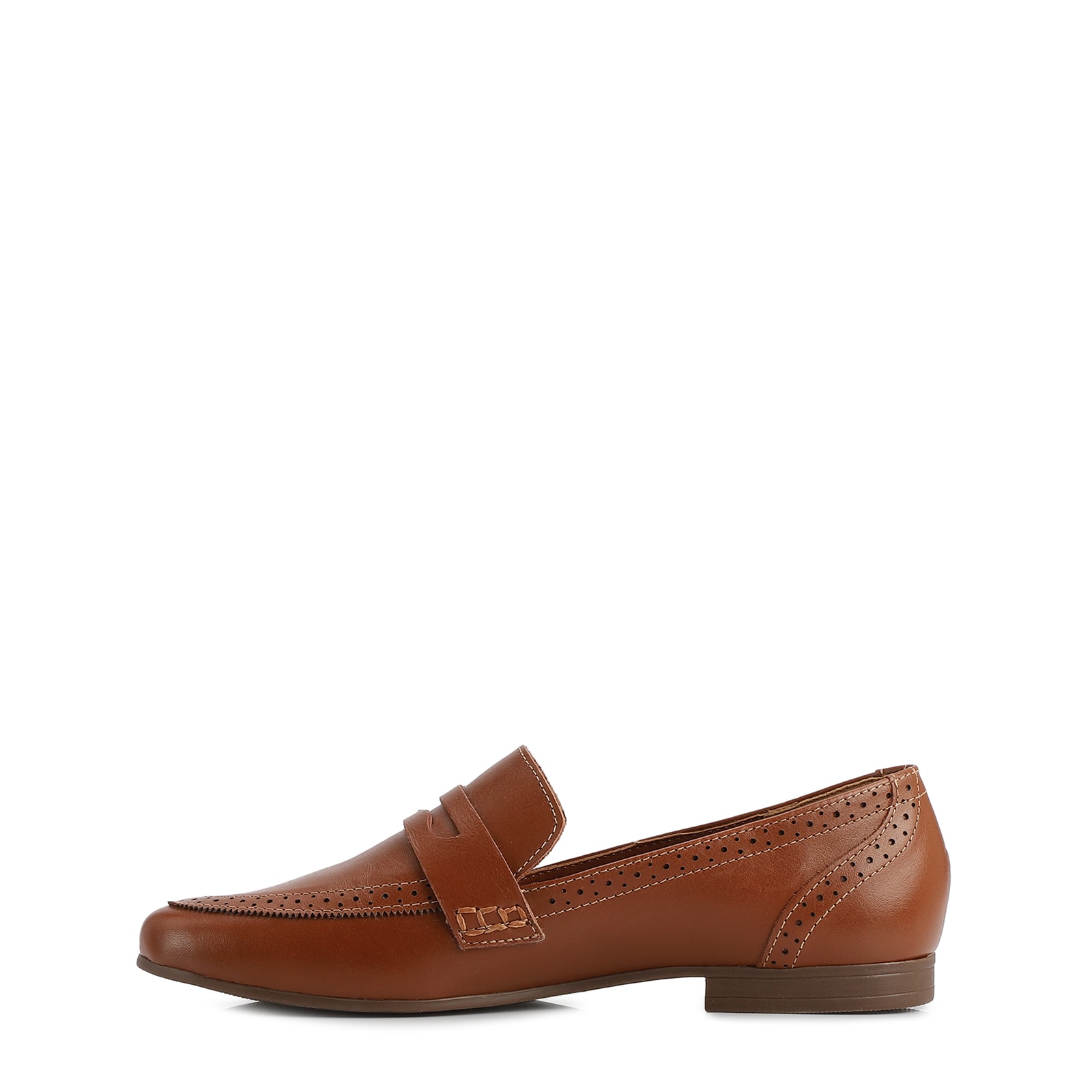 Mocassim Couro Marrom