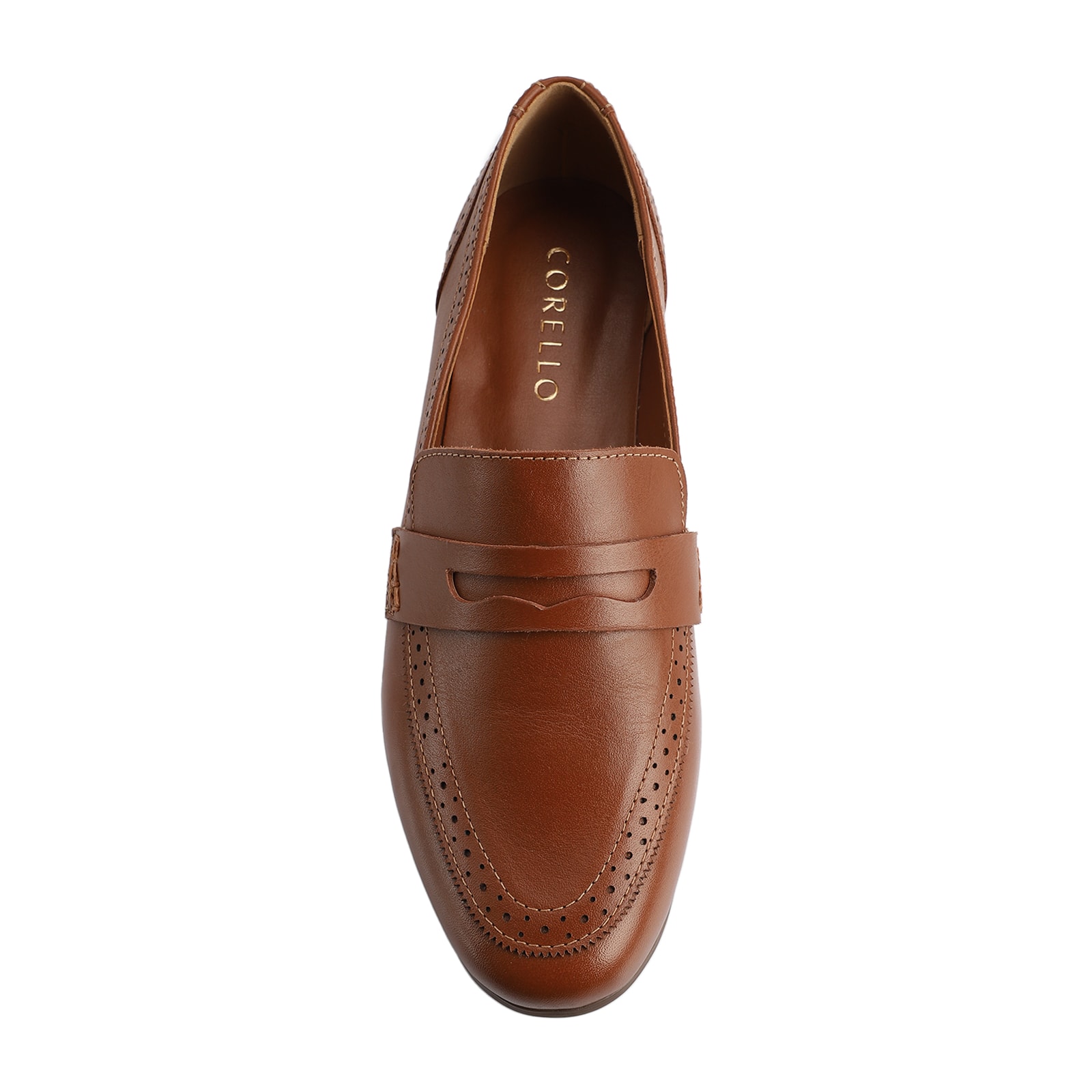 Mocassim Couro Marrom