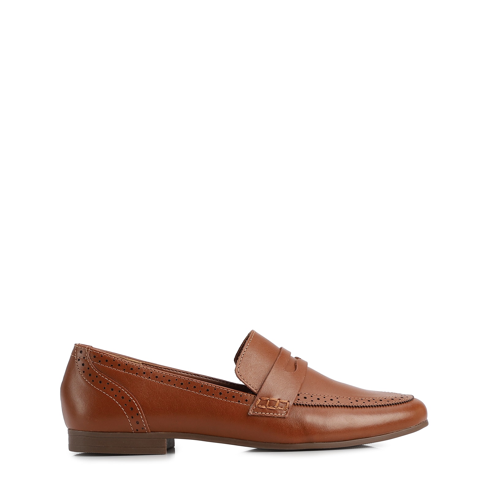 Mocassim Couro Marrom