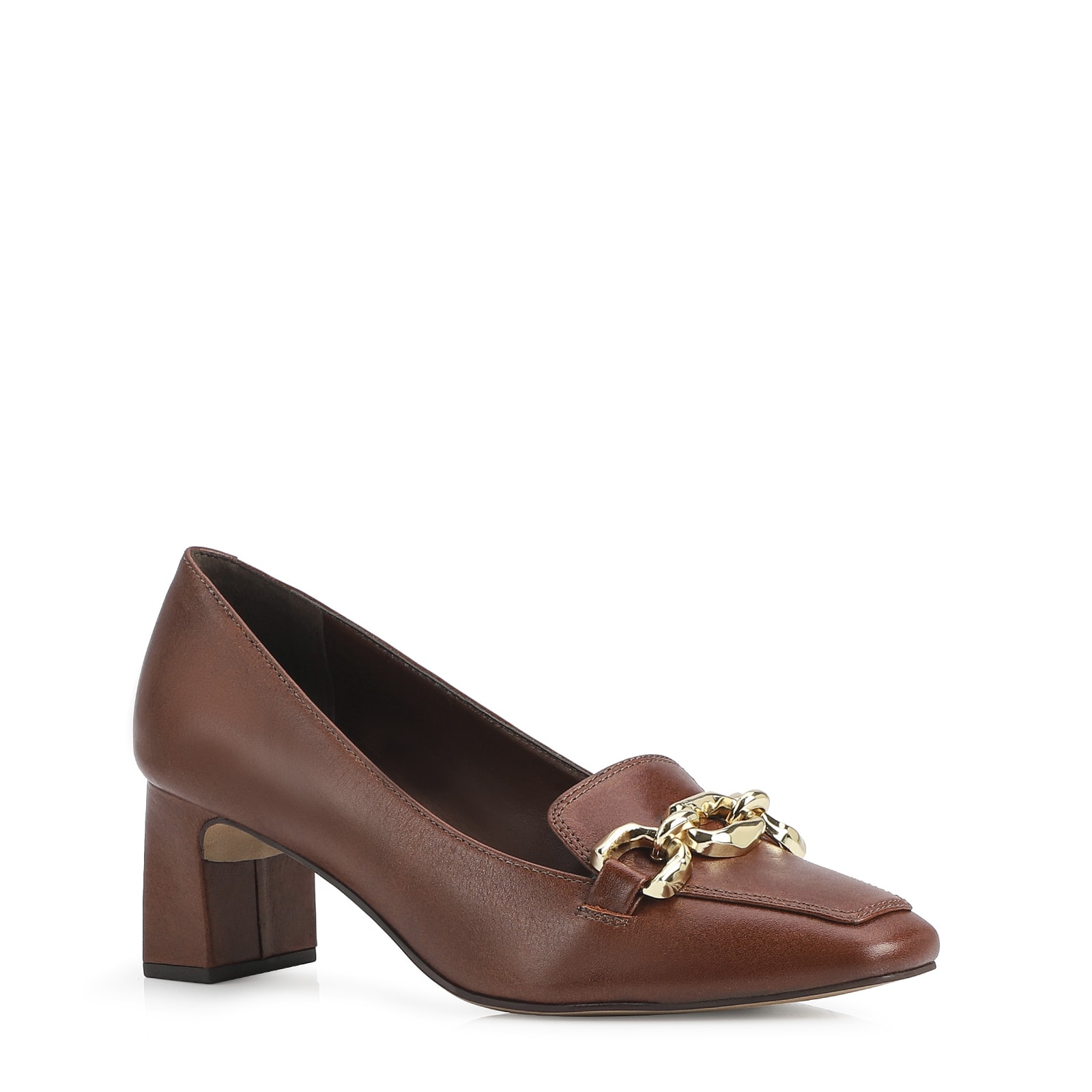 Mocassim Couro Marrom
