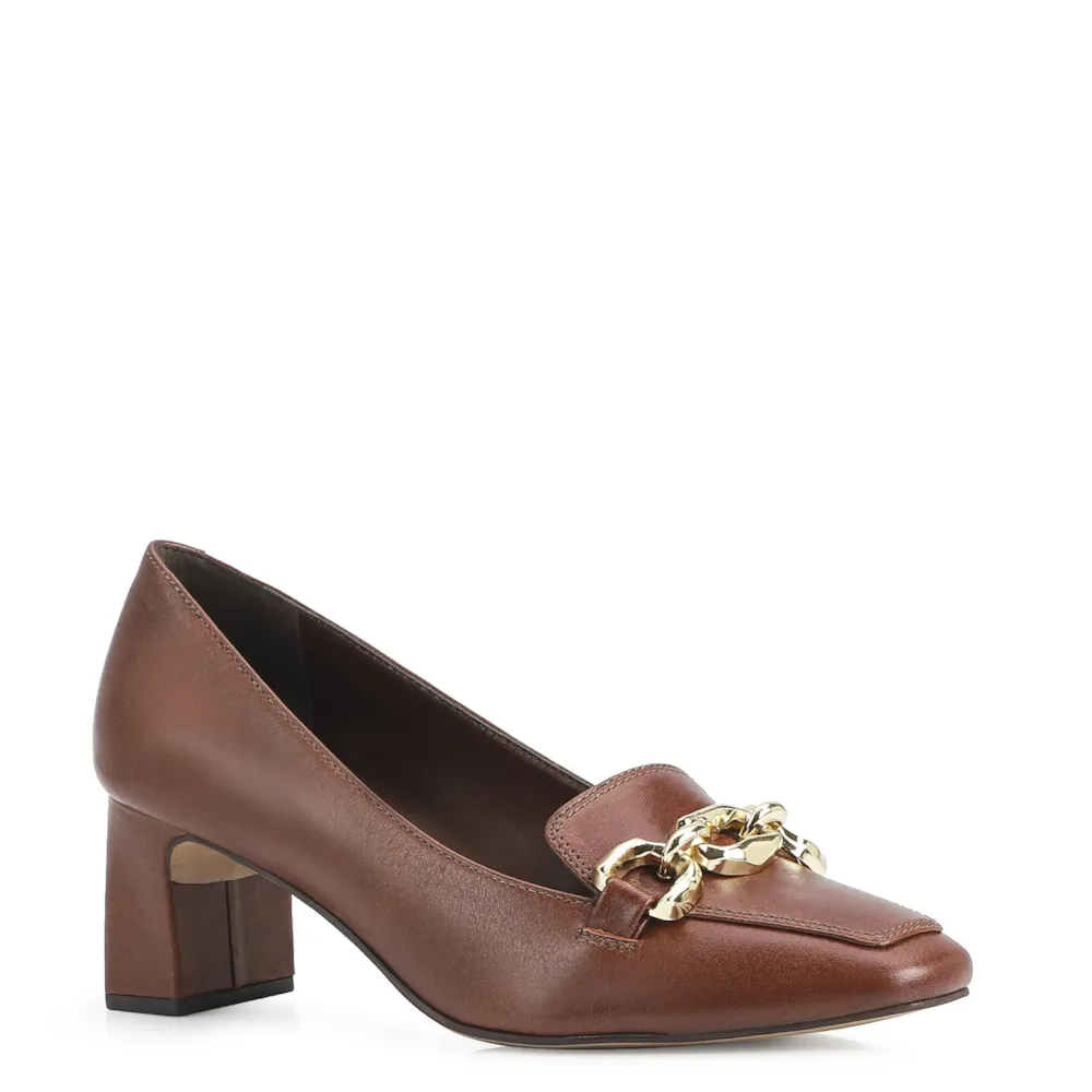 Mocassim Couro Marrom - imagem 2